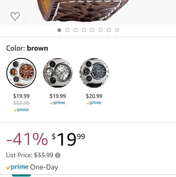 Military style watch - Picture 4 of 4